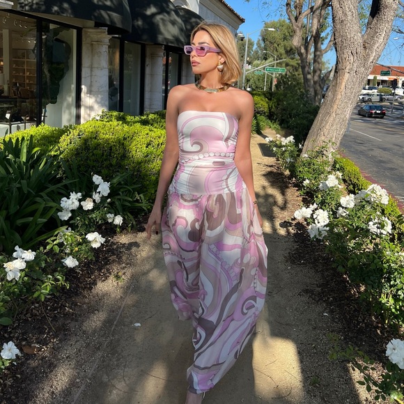 CIN CIN MODE' MAXI DRESS - ANTIBES - Picture 9 of 12